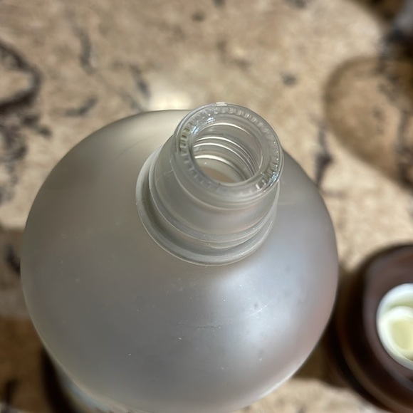 Vintage Bar Bottle Dispenser Wine Liquor VINO Decanter Glass Wood Spigot WORKS - Picture 16 of 16